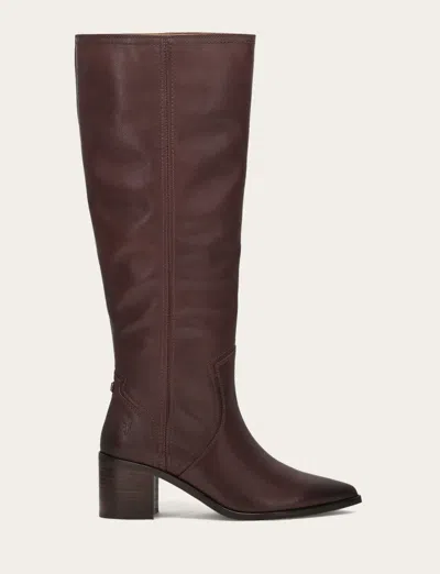 The Frye Company Frye Sadie Softy Tall Wide Calf Boots In Brown