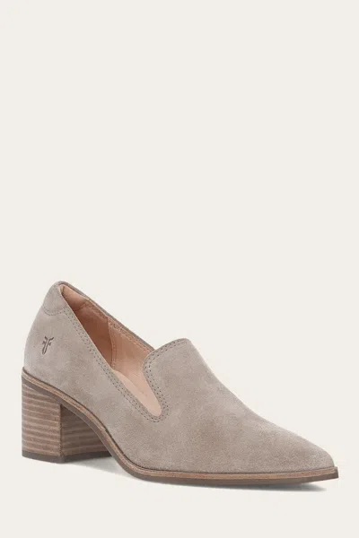 The Frye Company Frye Sadie Venetian Loafers In Taupe