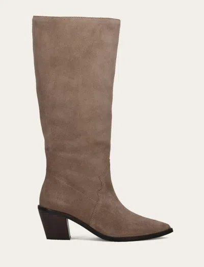 The Frye Company Frye Sara Slouchy Boots In Brown