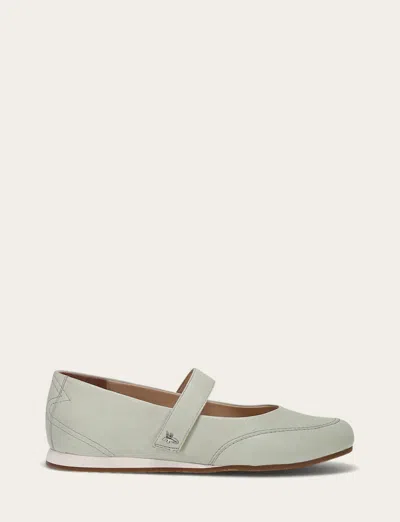 The Frye Company Frye Sofie Mary Jane Flats In Green