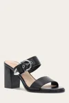 The Frye Company Frye Stella Buckle Slide Sandals In Black