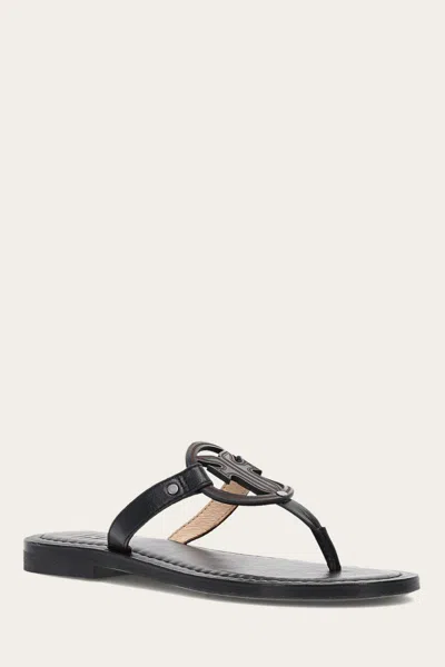The Frye Company Frye Taylor Logo Sandal Sandals In Black
