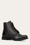 The Frye Company Frye Tyler Flex Lace-up Boots In Black