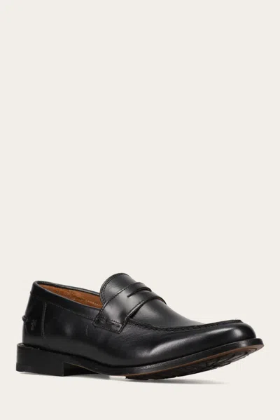 The Frye Company Frye Tyler Flex Penny Loafers In Black
