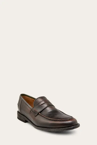 The Frye Company Frye Tyler Penny Loafers In Black