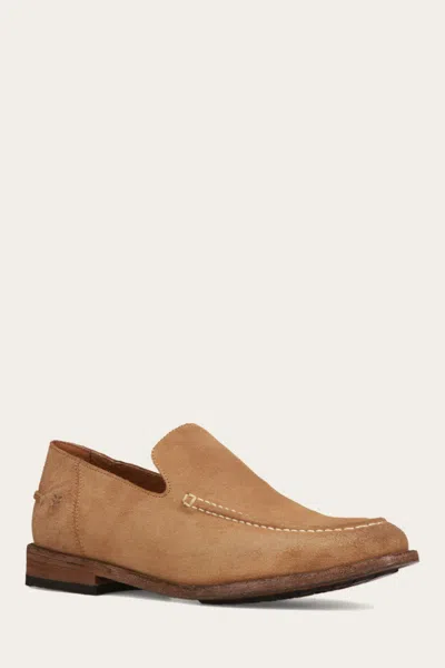 The Frye Company Frye Tyler Venetian Loafers In Almond