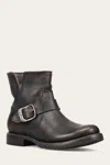 The Frye Company Frye Veronica Flex Booties In Antique Black