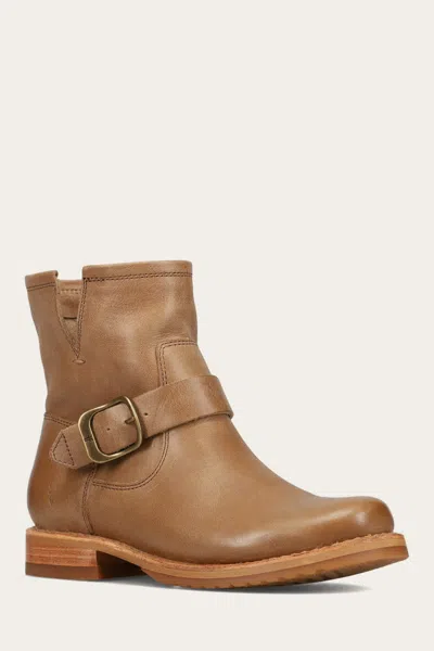The Frye Company Frye Veronica Flex Booties In Beige