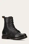 The Frye Company Frye Veronica Flex Combat Booties In Black