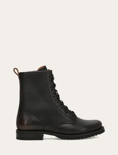The Frye Company Frye Veronica Flex Combat Booties In Black