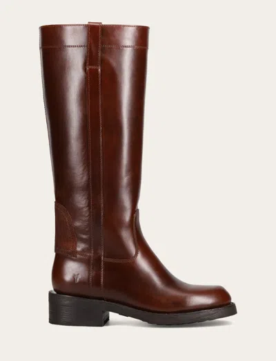 The Frye Company Frye Viv Riding Boots In Brown