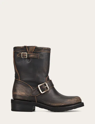 The Frye Company Frye Viv Short Engineer Booties In Multi