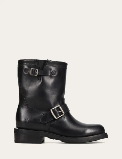 The Frye Company Frye Viv Short Engineer Boots In Black