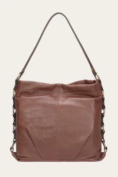 The Frye Company Grace Small Hobo In Cognac