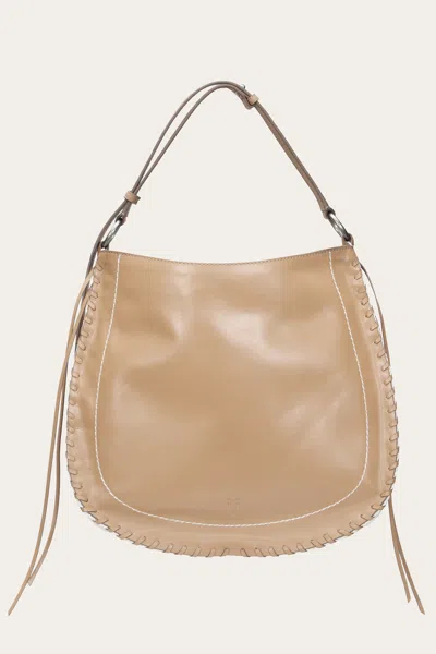 The Frye Company Hailey Hobo In Beige