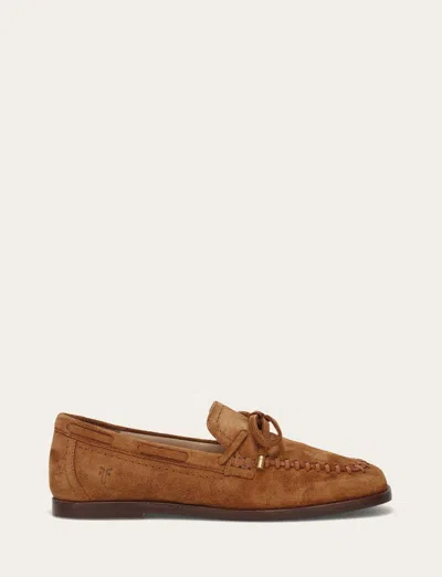 The Frye Company Hope Loafer Loafers In Caramel