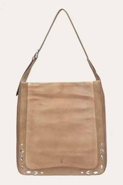 The Frye Company Laila Hobo In Beige