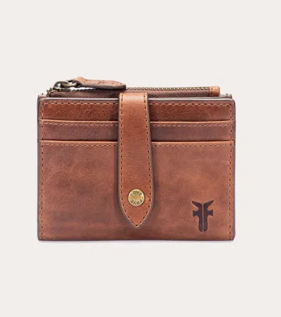 The Frye Company Melissa Coin Purse In Cognac