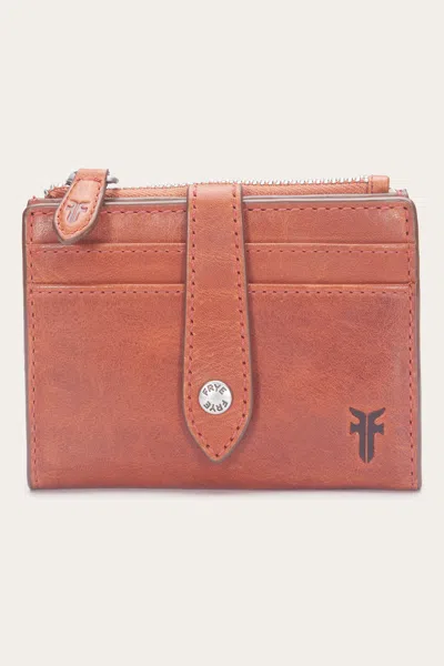 The Frye Company Melissa Coin Purse In Persimmon