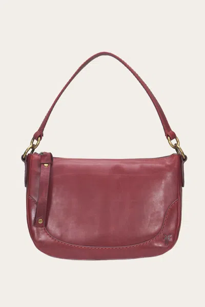 The Frye Company Melissa Crossbody In Burgundy