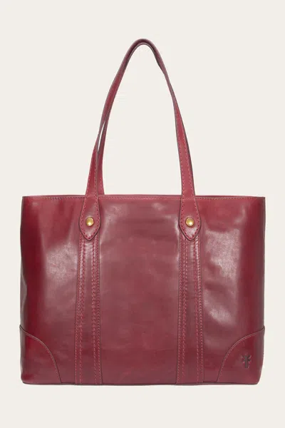 The Frye Company Melissa Shopper In Burgundy