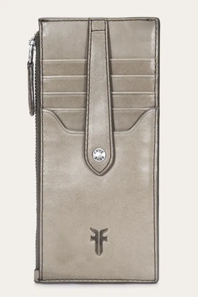 The Frye Company Melissa Snap Card Wallet In Kelp