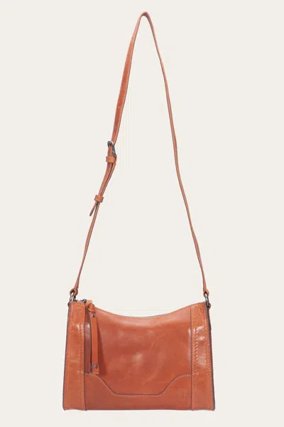 The Frye Company Melissa Zip Crossbody In Persimmon