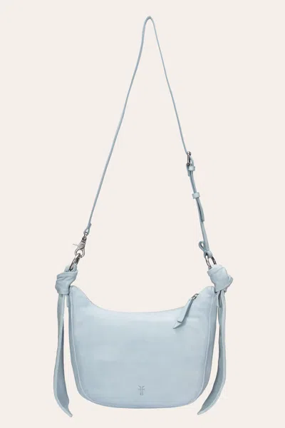 The Frye Company Nora Knotted Crossbody In Light Sky