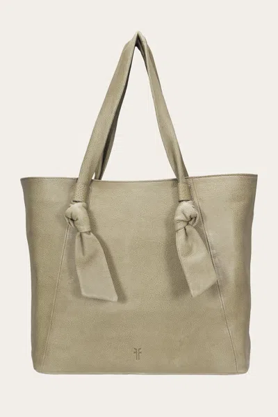 The Frye Company Nora Knotted Tote In Kelp