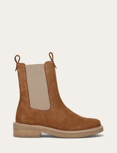 The Frye Company Phoebe Chelsea Boots In Caramel