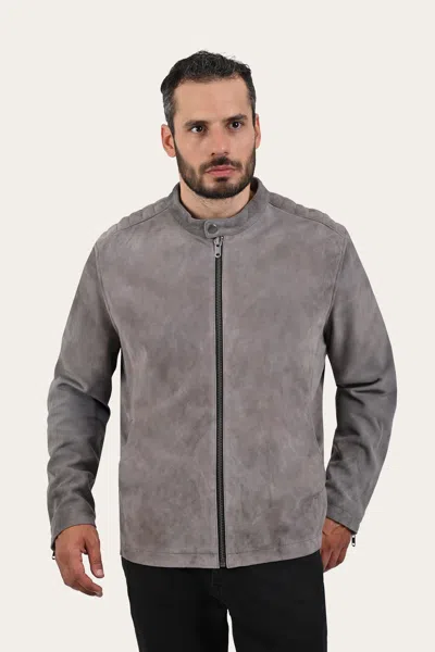The Frye Company Rhys Jacket In Gray