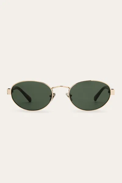 The Frye Company Savannah Sunglasses In Olive Gold
