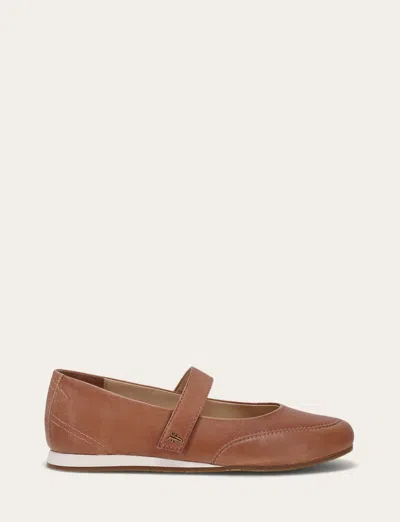 The Frye Company Sofie Mary Jane Flats In Dune