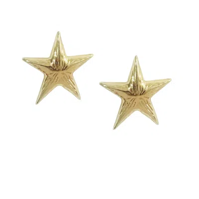 The Gala Women's Gold Star Stud Earrings