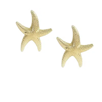 The Gala Women's Gold Starfish Stud Earrings