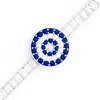 The Gala Women's Silver / Blue Midnight Orbit Bracelet In Multi