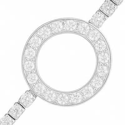The Gala Women's Silver Circle Of Light Bracelet