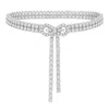 The Gala Women's Silver Crystal Bow Choker In Silver