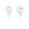 The Gala Women's Silver Elara Marquise Cluster Earrings In Silver