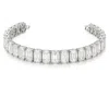 The Gala Women's Silver Emerald-cut Radiance Choker In Silver