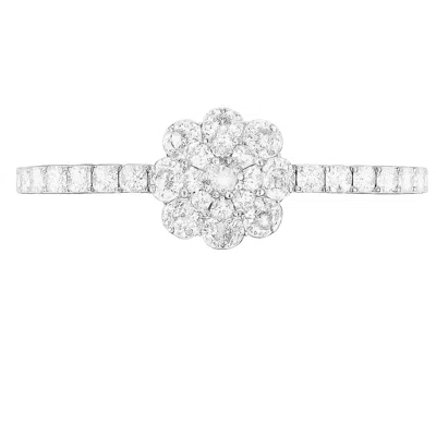 The Gala Women's Silver Florenza Blossom Bracelet
