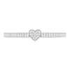 The Gala Women's Silver Heart Glow Bracelet In Silver