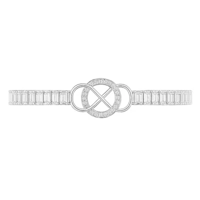 The Gala Women's Silver Infinity Link Bracelet