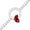 The Gala Women's Silver Scarlet Butterfly Bracelet In Silver