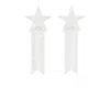 The Gala Women's Silver Shooting Star Fringe Earrings In Silver