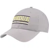 THE GAME THE GAME GRAY PURDUE BOILERMAKERS CLASSIC BAR ADJUSTABLE HAT