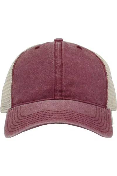 The Game Pigment-dyed Trucker Cap In Pink