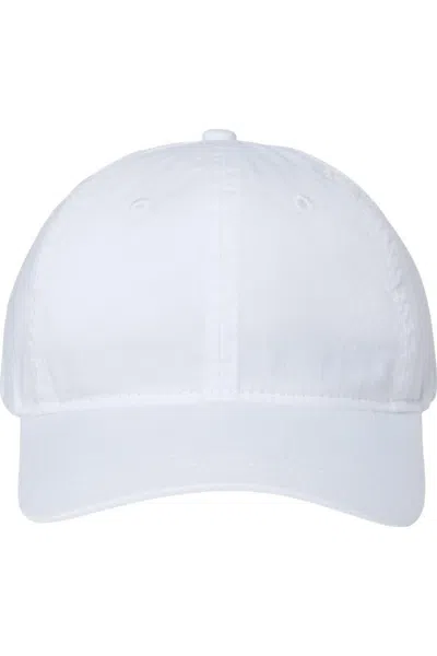 The Game Ultralight Cotton Twill Cap In White