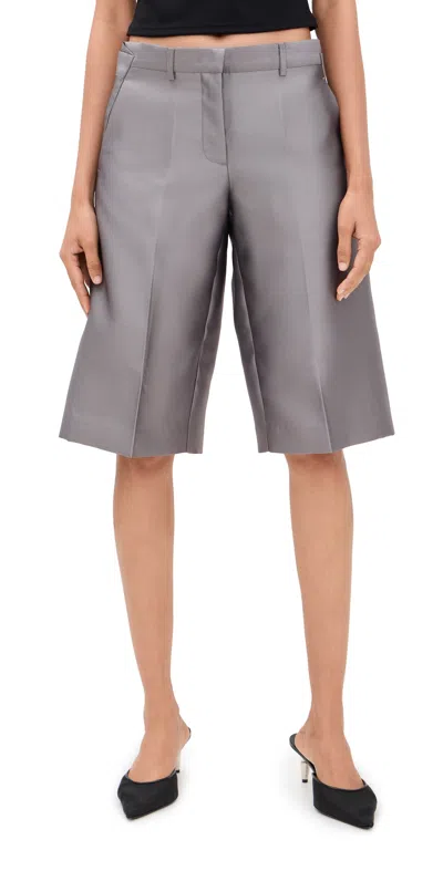 The Garment Ambra Shorts Smoke In Gray