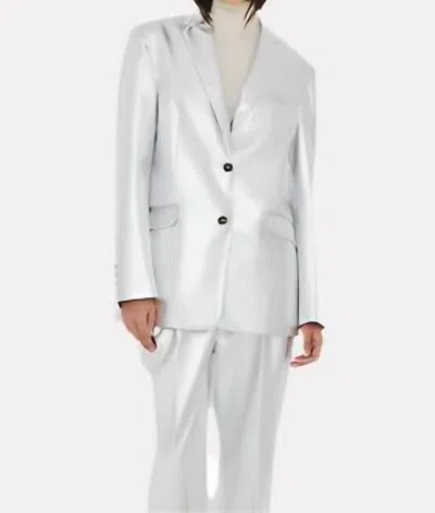The Garment Andy Blazer In Silver